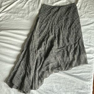 MaxStudio Skirt Flowy Handkerchief Hemline